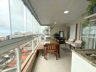 Apartamento com 3 Quartos à venda, 136m² no Guilhermina, Praia Grande
