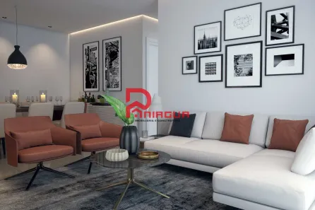 Apartamento com 3 Quartos à venda, 106m² no Canto do Forte, Praia Grande