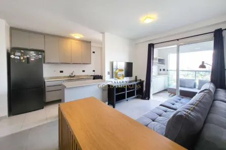 Apartamento com 1 Quarto para alugar, 56m² no Vila Ema, São José dos Campos