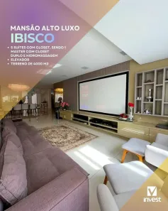 Casa com 6 Quartos para venda ou aluguel, 4000m² no Estância do Hibisco, Contagem
