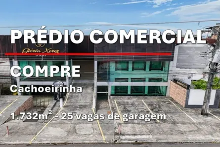 Prédio Comercial com 10 Quartos à venda, 1732m² no Cachoeirinha, Manaus