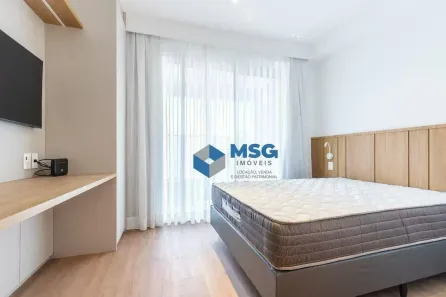 Apartamento com 1 Quarto para alugar, 27m² no Vila Clementino, São Paulo