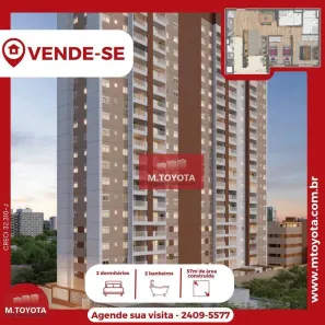 Apartamento com 2 Quartos à venda, 57m² no Picanço, Guarulhos
