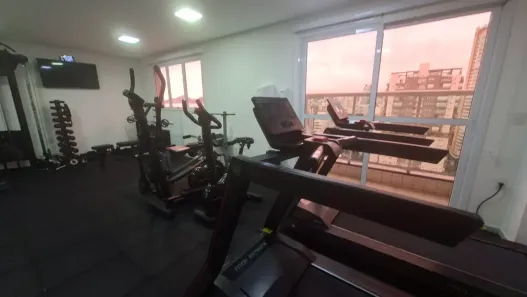 Apartamento com 1 Quarto para alugar, 52m² no Embaré, Santos