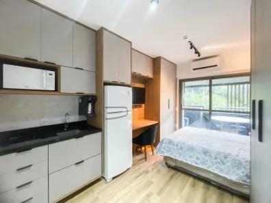 Apartamento com 1 Quarto para alugar, 30m² no Pinheiros, São Paulo