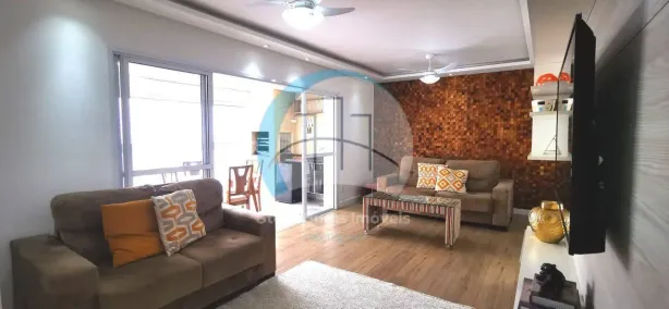 Apartamento com 3 Quartos à venda, 111m² no Ponta da Praia, Santos