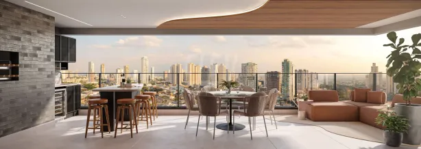Apartamento com 3 Quartos à venda, 152m² no Setor Marista, Goiânia