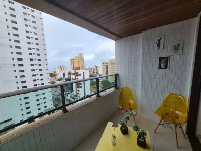 Apartamento com 2 Quartos para alugar, 58m² no Manaíra, João Pessoa