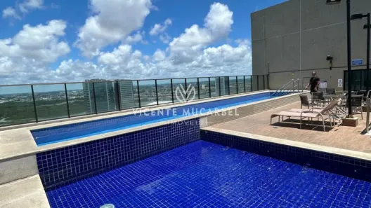 Apartamento com 1 Quarto para alugar, 34m² no Pina, Recife