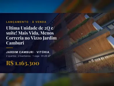 Apartamento com 2 Quartos à venda, 61m² no Jardim Camburi, Vitória