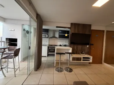 Apartamento com 1 Quarto à venda, 44m² no Jardim Goiás, Goiânia