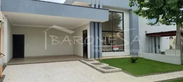 Casa de Condomínio com 3 Quartos à venda, 165m² no Parque Brasil 500, Paulínia