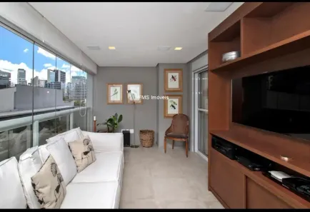 Apartamento com 1 Quarto para venda ou aluguel, 54m² no Vila Nova Conceição, São Paulo