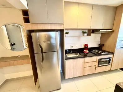 Apartamento com 1 Quarto para alugar, 43m² no Jardim Redentor, São José do Rio Preto