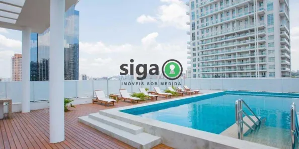 Apartamento com 1 Quarto para venda ou aluguel, 33m² no Santo Amaro, São Paulo