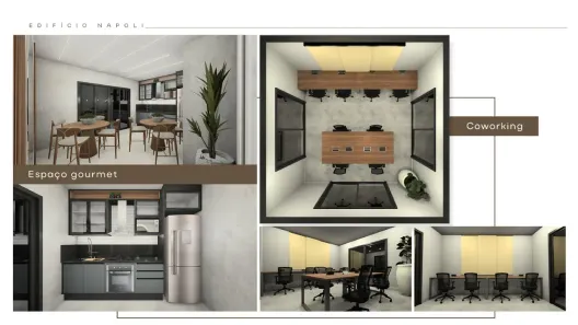 Apartamento com 1 Quarto à venda, 19m² no Portão, Curitiba