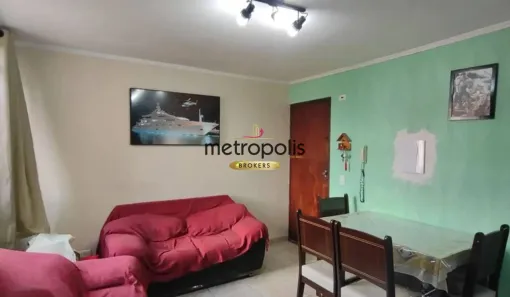 Apartamento com 2 Quartos para alugar, 55m² no São José, São Caetano do Sul