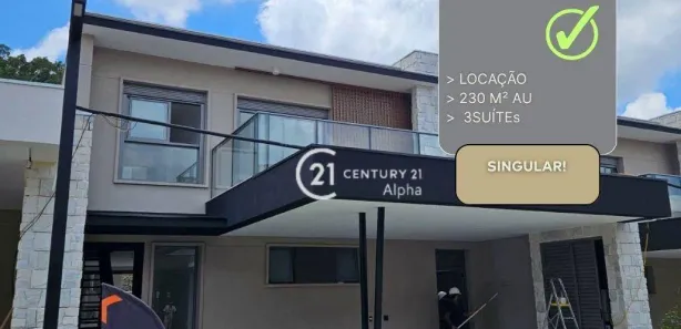 Casa de Condomínio com 3 Quartos para alugar, 230m² no Tamboré, Santana de Parnaíba
