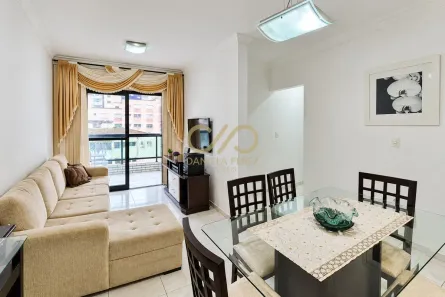 Apartamento com 2 Quartos para alugar, 67m² no Canto do Forte, Praia Grande