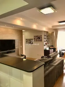 Apartamento com 2 Quartos à venda, 74m² no Campestre, Santo André