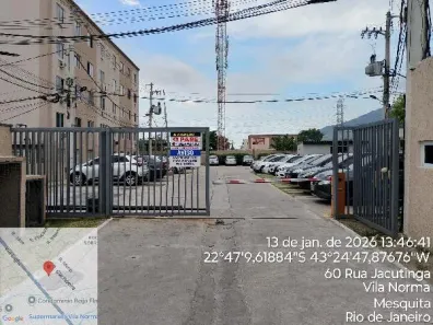Apartamento com 2 Quartos à venda, 40m² no Vila Norma, Mesquita