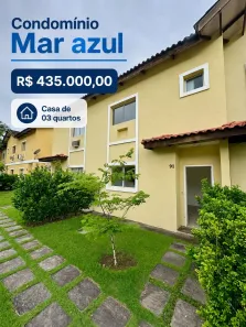 Casa de Condomínio com 3 Quartos à venda, 85m² no Sahy, Mangaratiba