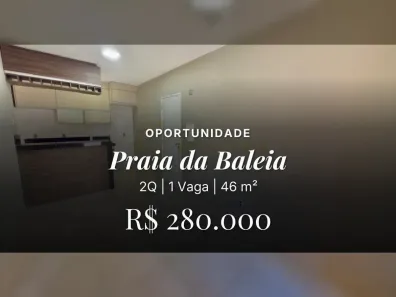 Apartamento com 2 Quartos à venda, 46m² no Praia da Baleia, Serra