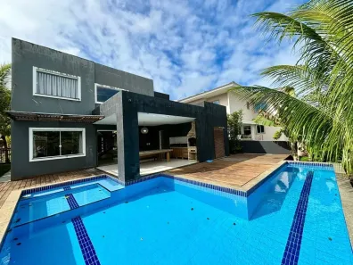 Casa de Condomínio com 5 Quartos para alugar, 250m² no Alphaville (Abrantes), Camaçari