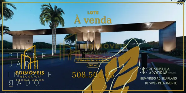 Lote/Terreno à venda, 266m² no Morada de Laranjeiras, Serra