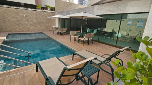 Apartamento com 1 Quarto para alugar, 45m² no Boa Viagem, Recife