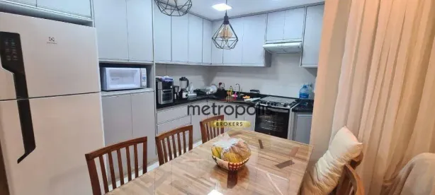Apartamento com 2 Quartos à venda, 73m² no Vila Valparaíso, Santo André