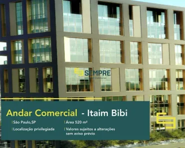 Imóvel Comercial para alugar, 520m² no Itaim Bibi, São Paulo