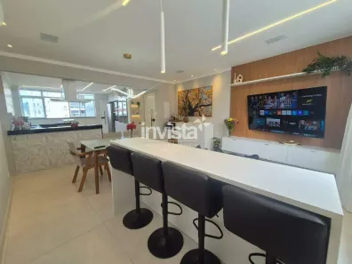 Apartamento com 3 Quartos à venda, 150m² no Ponta da Praia, Santos