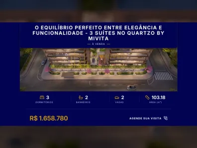 Apartamento com 3 Quartos à venda, 103m² no Jardim Camburi, Vitória