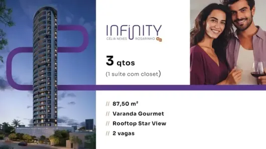 Apartamento com 3 Quartos à venda, 88m² no Encruzilhada, Recife