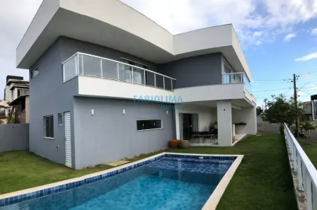 Casa de Condomínio com 4 Quartos à venda, 400m² no Alphaville (Abrantes), Camaçari