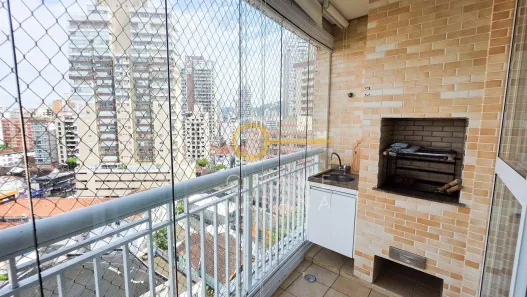 Apartamento com 3 Quartos à venda, 95m² no Gonzaga, Santos