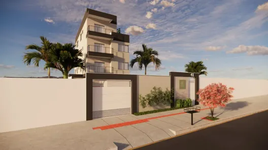 Apartamento com 2 Quartos à venda, 50m² no Duquesa II (São Benedito), Santa Luzia