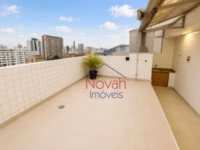 Apartamento com 3 Quartos para alugar, 147m² no Vila Mathias, Santos