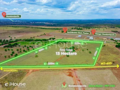 Fazenda/Sítio à venda, 130000m² no Área Rural de Rondonópolis, Rondonópolis