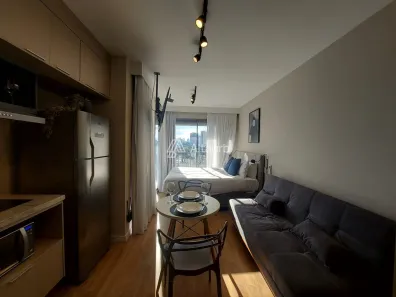 Apartamento com 1 Quarto para alugar, 35m² no Indianópolis, São Paulo