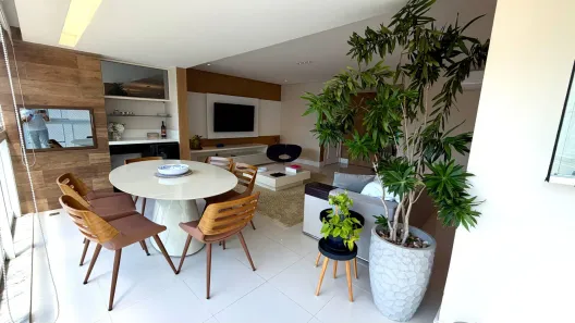 Apartamento com 3 Quartos para alugar, 145m² no Alphaville I, Salvador