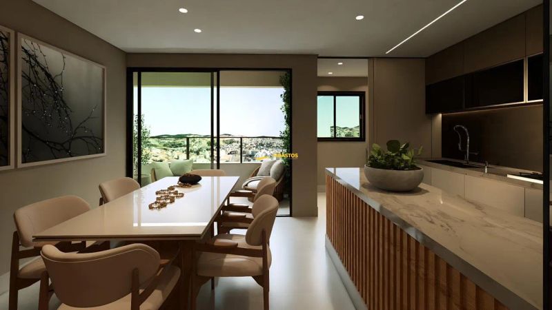 Apartamento com 3 quartos — Castelo, Belo Horizonte