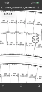 Lote/Terreno à venda, 387m² no Condomínio Residencial Vinhas Anápolis, Anápolis