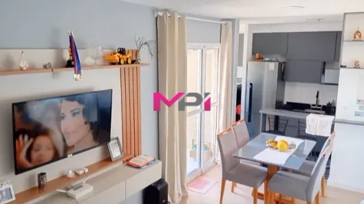 Apartamento com 2 Quartos à venda, 54m² no Jardim Carolina, Jundiaí