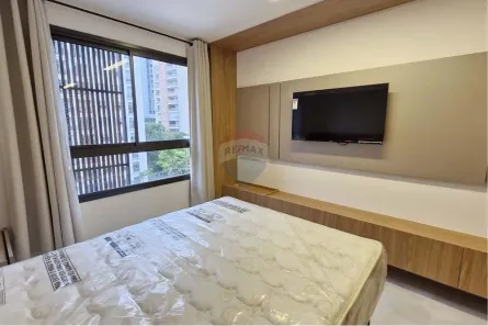 Apartamento com 1 Quarto para alugar, 25m² no Jardim das Acácias, São Paulo
