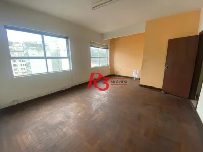 Sala Comercial para alugar, 300m² no Centro, Santos