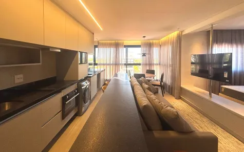 Apartamento com 1 Quarto para alugar, 50m² no Nova Campinas, Campinas