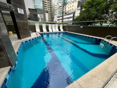 Apartamento com 2 Quartos para alugar, 78m² no Canto do Forte, Praia Grande