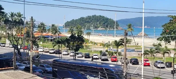Apartamento com 3 Quartos para alugar, 128m² no Itararé, São Vicente
